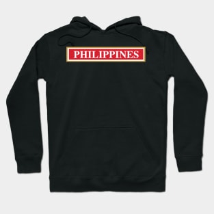 Philippines Sick Filipino Design Hoodie